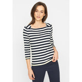 Sea Ranch Piper Long Sleeve Tee 4008 SR Navy/Pearl
