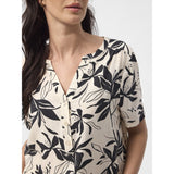 Redgreen Women RG_Aleah Blouse 321 Ecru Pattern