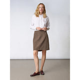Redgreen Women RG_Noma Skirts 229 Dark Brown Check
