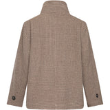 Redgreen Women RG_Sitta Checked Jackets and Coats 229 Dark Brown Check