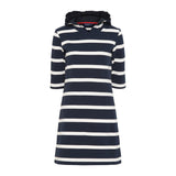 Sea Ranch Ronja Striped 3/4 Sleeve Sweat Dress Dresses / Shirts 4005 Dark Navy/Pearl