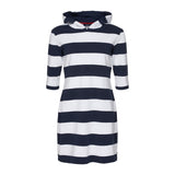 Sea Ranch Ronja Striped 3/4 Sleeve Sweat Dress Dresses / Shirts 4008 SR Navy/Pearl