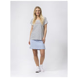 Sea Ranch SR_Delilah Short Sleeve Tee 1006 Pearl/SR Navy
