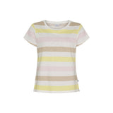 Sea Ranch SR_Trille Short Sleeve Tee 8013 Multistripe Oxford Tan