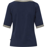 Redgreen Women Snee T-shirt Short Sleeve Tee 068 Navy