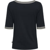 Redgreen Women Snee T-shirt Short Sleeve Tee 068 Navy