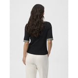 Redgreen Women Snee T-shirt Short Sleeve Tee 099 Black