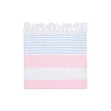Sea Ranch Striped Beach Towel Towels 1127 White / Marshmallow