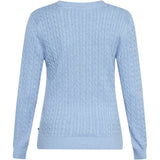 Redgreen Women Susan Cable strik Knit 462 Light Blue Melange