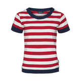 Sea Ranch Tonnere Striped Short Sleeve Tee Short Sleeve Tee 3004 SR Red/Pearl