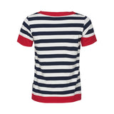 Sea Ranch Tonnere Striped Short Sleeve Tee Short Sleeve Tee 4008 SR Navy/Pearl