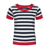 Sea Ranch Tonnere Striped Short Sleeve Tee Short Sleeve Tee 4008 SR Navy/Pearl