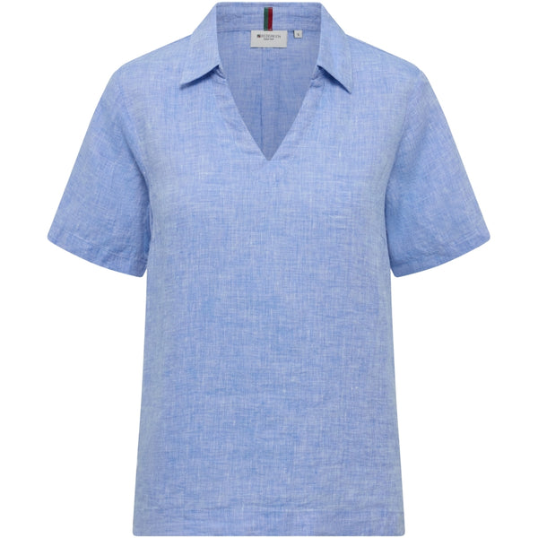 Redgreen Women Adelena Shirt Dresses / Shirts 461 Sky Blue Melange