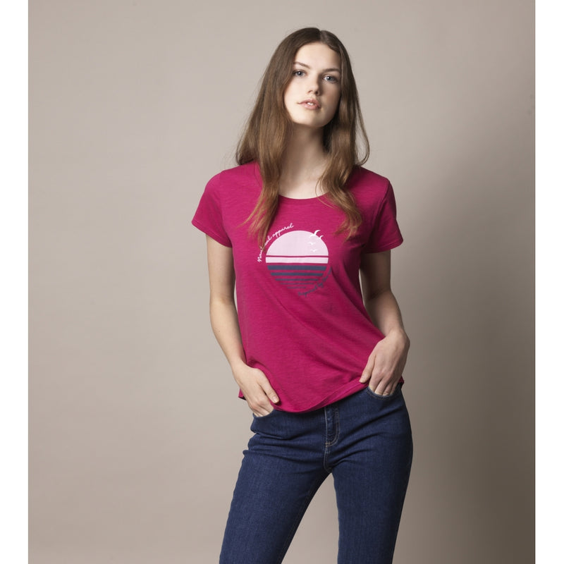 Sea Ranch Aia Short Sleeve Tee Short Sleeve Tee 3053 Sangria