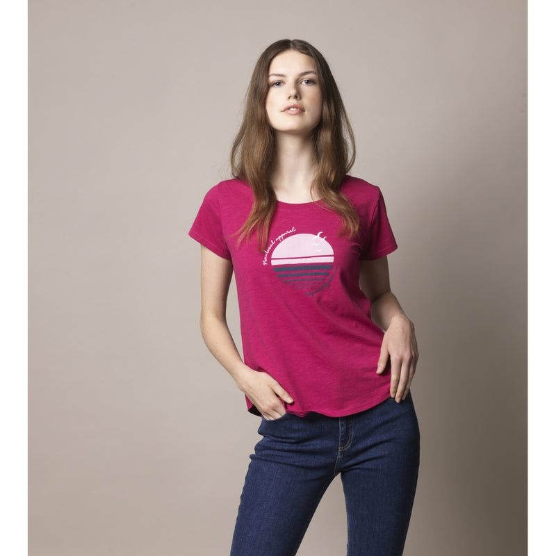 Sea Ranch Aia Short Sleeve Tee Short Sleeve Tee 3053 Sangria