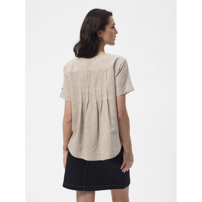 Redgreen Women Alexia Shirt Dresses / Shirts 422 Ligth Sand Melange