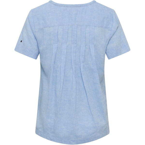 Redgreen Women Alexia Shirt Dresses / Shirts 461 Sky Blue Melange