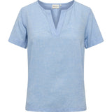 Redgreen Women Alexia Shirt Dresses / Shirts 461 Sky Blue Melange