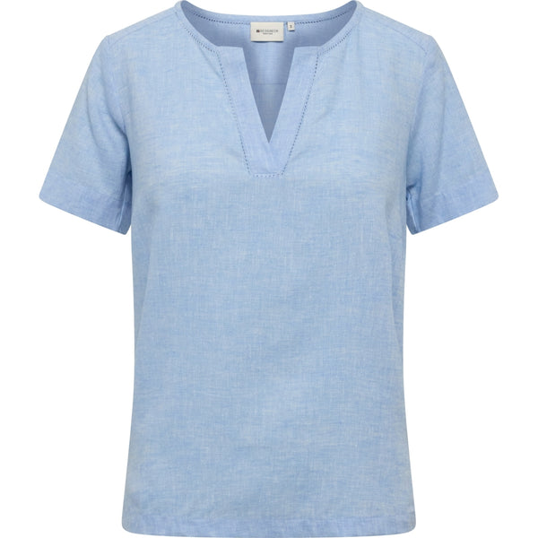 Redgreen Women Alexia Shirt Dresses / Shirts 461 Sky Blue Melange