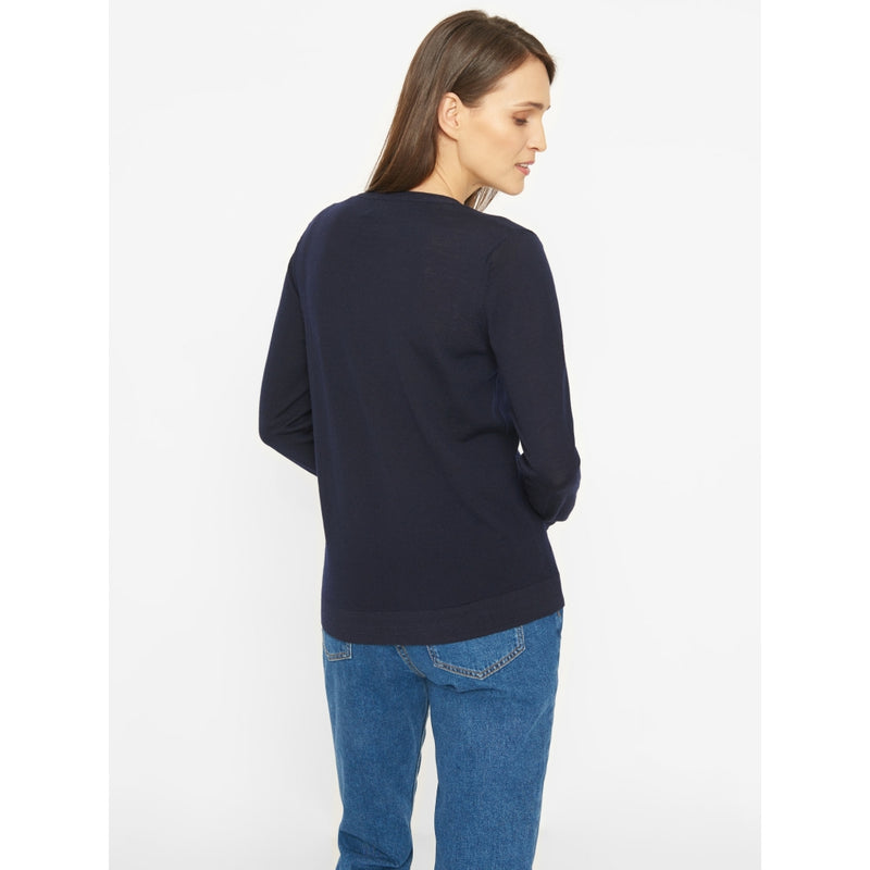 Redgreen Women Alia Merino strik Knit 068 Navy