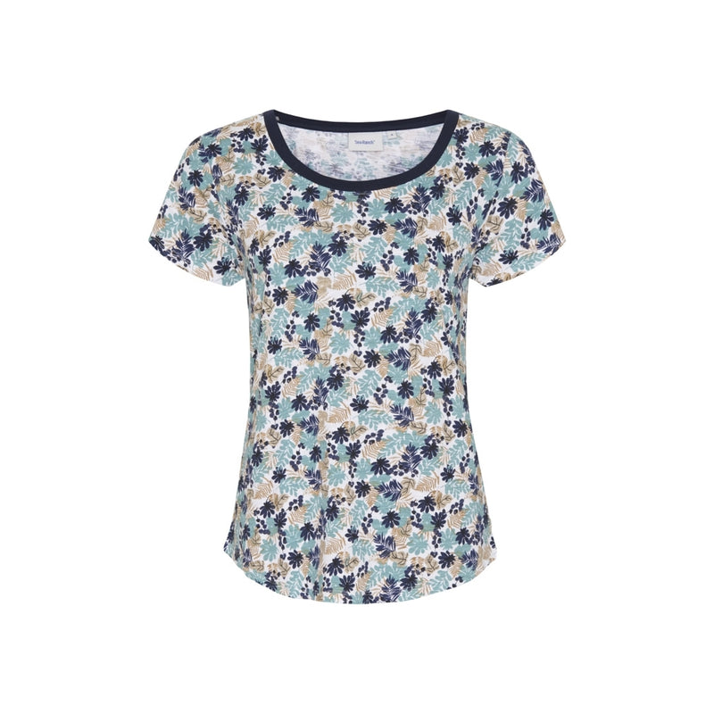 Sea Ranch Alice T-shirt Short Sleeve Tee 4094 Aqua Blue