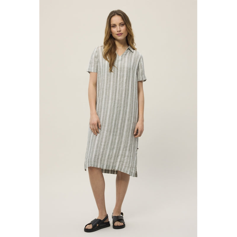 Redgreen Women Alison Dress Dresses / Shirts 170 Green Pastel Stripe