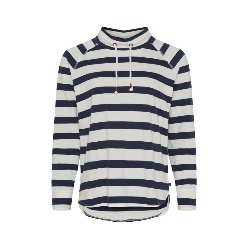 Sea Ranch Allis Tee Long Sleeve Tee 1006 Pearl/SR Navy