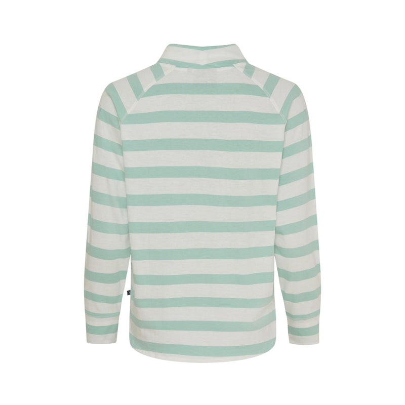 Sea Ranch Allis Tee Long Sleeve Tee 1108 Pearl / Mint Green