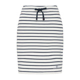 Sea Ranch Anjelica Striped Skirt Skirts 1006 Pearl/SR Navy