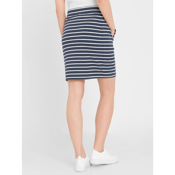 Sea Ranch Anjelica Striped Skirt Skirts 1079 SR Navy/Pearl Breton