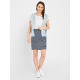 Sea Ranch Anjelica Striped Skirt Skirts 1079 SR Navy/Pearl Breton