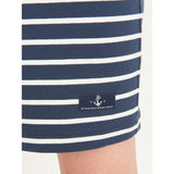 Sea Ranch Anjelica Striped Skirt Skirts 1079 SR Navy/Pearl Breton