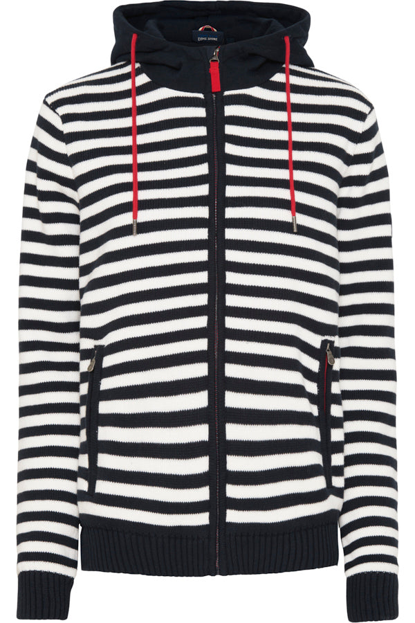 Sea Ranch Annelie Striped Windbreaker Windbreaker 4005 Dark Navy/Pearl