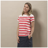 Sea Ranch Anny Tee Short Sleeve Tee 3104 Calypso Coral / Pearl