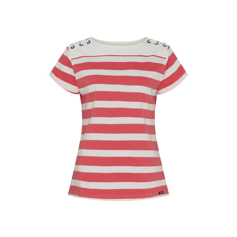Sea Ranch Anny Tee Short Sleeve Tee 3104 Calypso Coral / Pearl