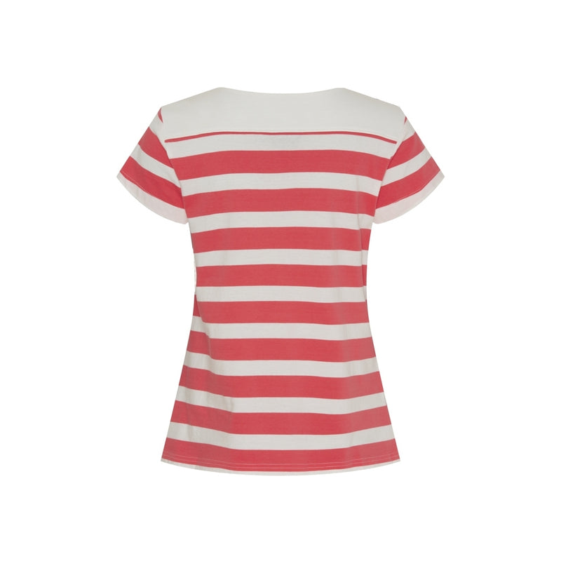 Sea Ranch Anny Tee Short Sleeve Tee 3104 Calypso Coral / Pearl