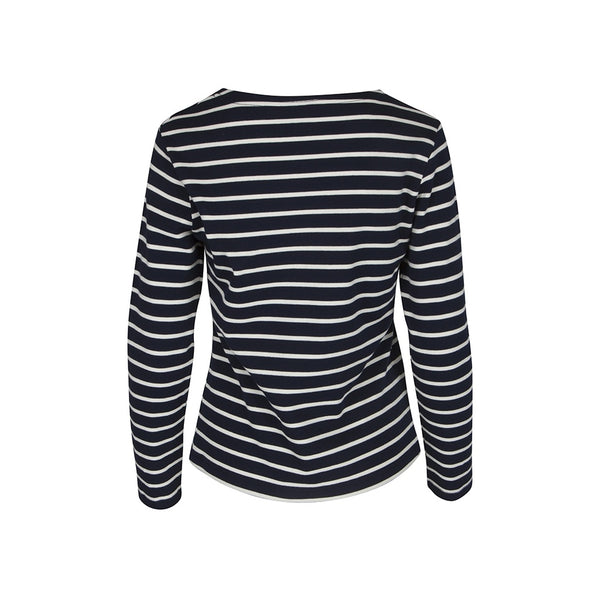 Sea Ranch Antibes Striped Long Sleeve Tee Long Sleeve Tee 4017 SR Navy/Ecru