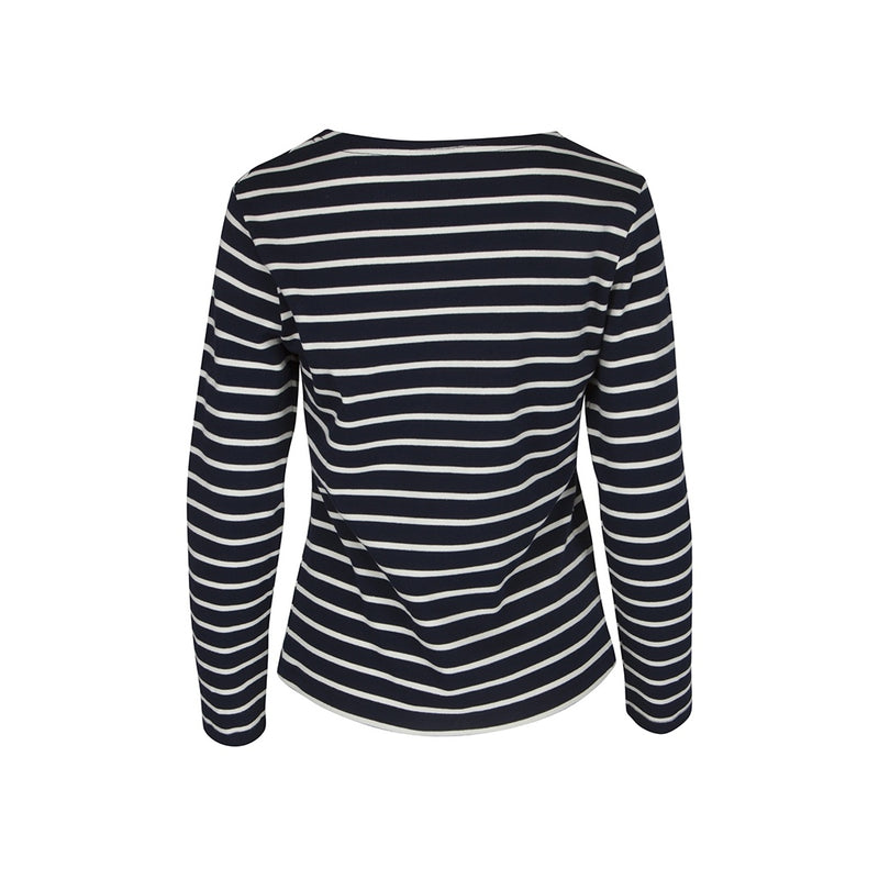 Sea Ranch Antibes Striped Long Sleeve Tee Long Sleeve Tee 4017 SR Navy/Ecru