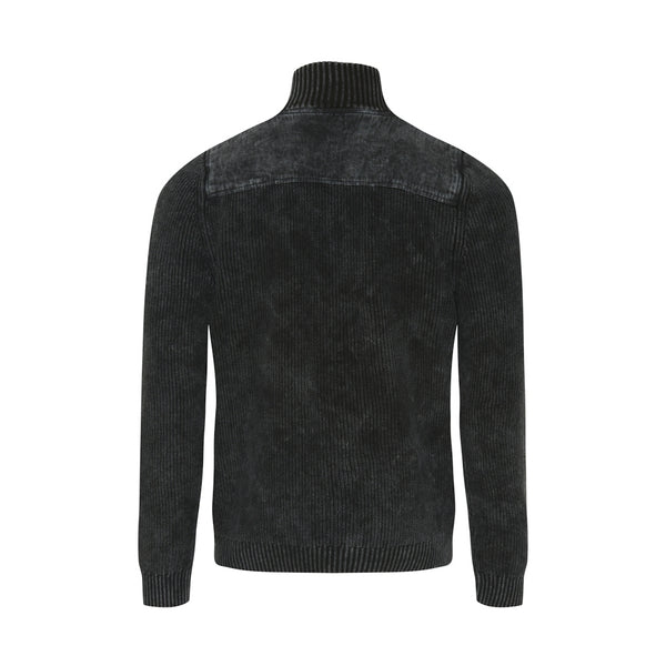 Sea Ranch Archibald Half Zip Knit 9999 Black