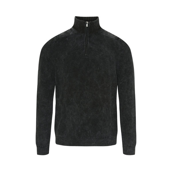 Sea Ranch Archibald Half Zip Knit 9999 Black