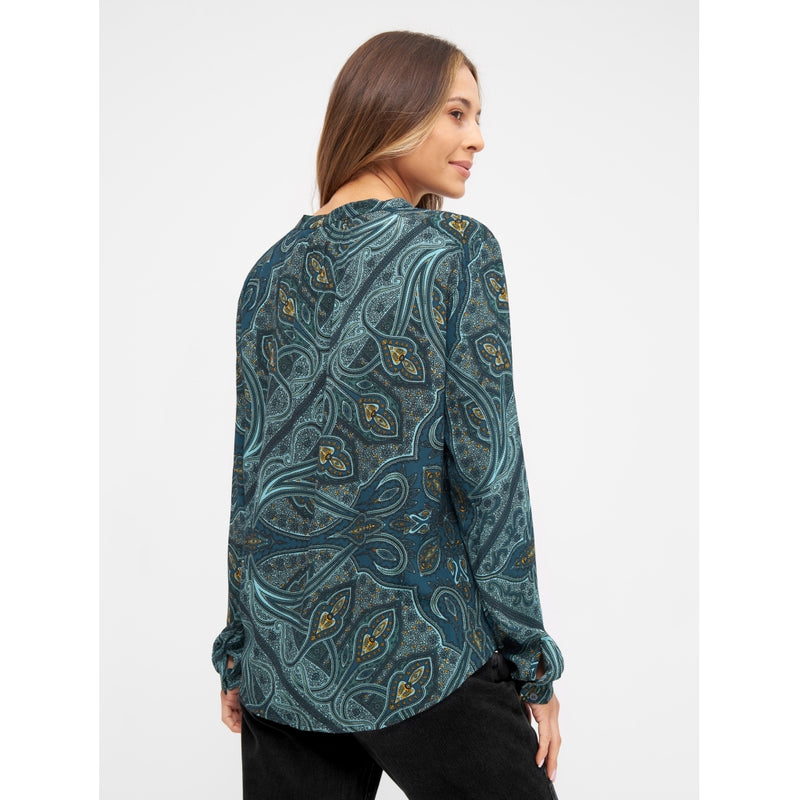 Redgreen Women Atika Shirt Dresses / Shirts 377 Olive Paisley