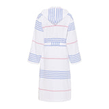 Sea Ranch Bathrobe Towels 1084 White/Federal Blue