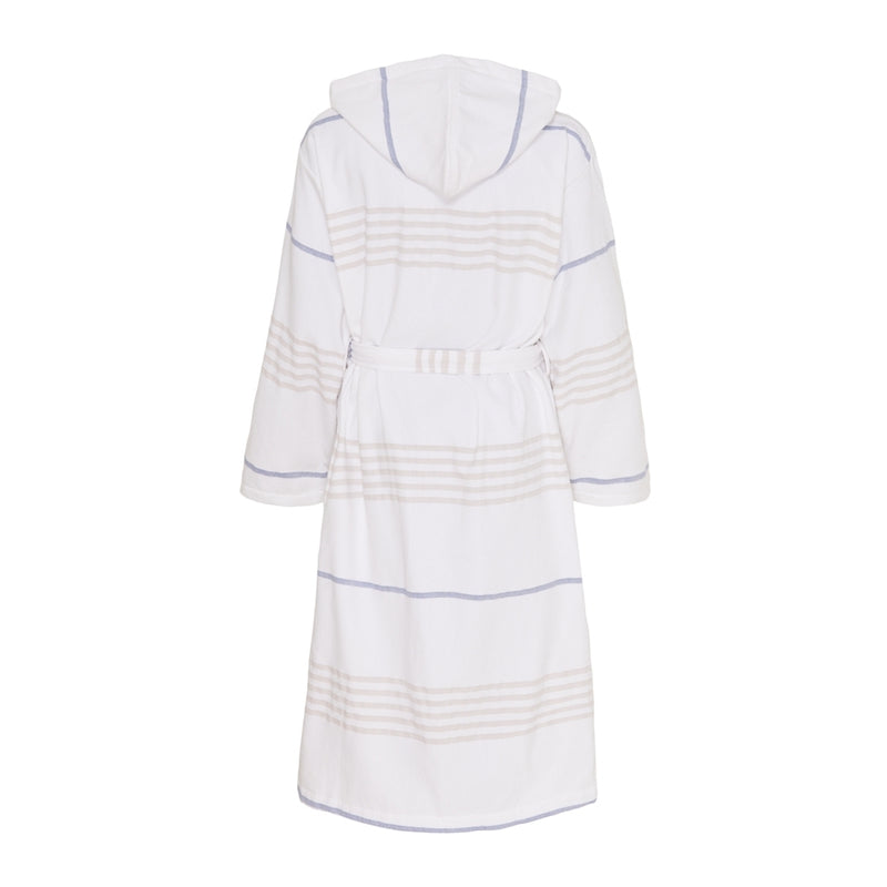 Sea Ranch Bathrobe Towels 1085 White/Oxford Tan