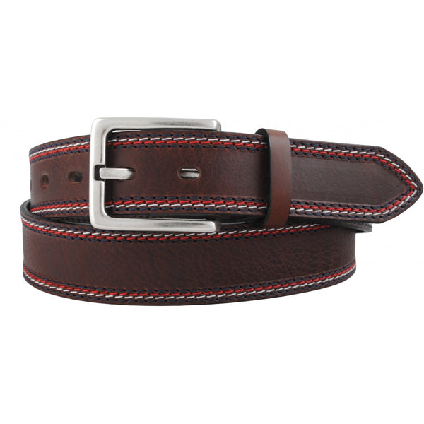 Sea Ranch Bennet Leather Belt Belts 1996 Dark Brown