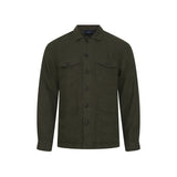 Sea Ranch Bo Linen Overshirt Shirts 5012 Dark Olive