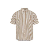Sea Ranch Brest Shirt Shirts 1134 White / Tobacco