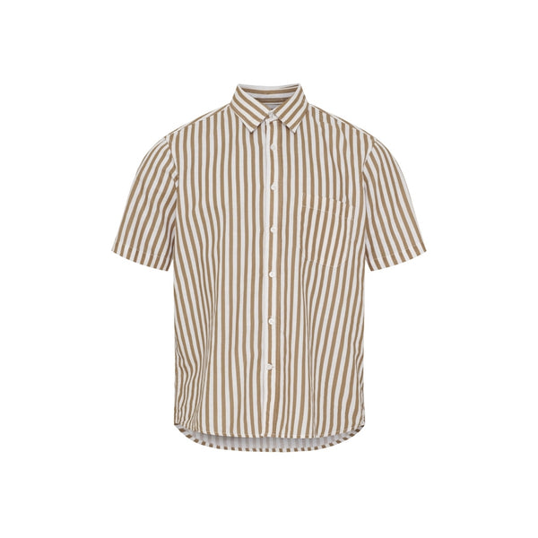 Sea Ranch Brest Shirt Shirts 1134 White / Tobacco