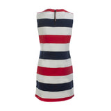 Sea Ranch Brittany Striped Sleeveless Dress Dresses / Shirts 4022 SR Navy/Pearl/True Red