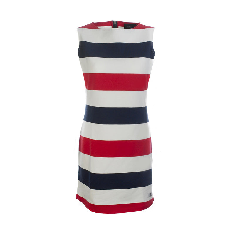 Sea Ranch Brittany Striped Sleeveless Dress Dresses / Shirts 4022 SR Navy/Pearl/True Red