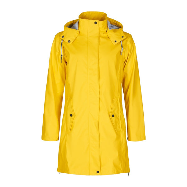 Sea Ranch Brooke Solid Raincoat Jackets and Coats 2000 Yellow